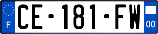 CE-181-FW