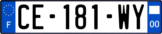 CE-181-WY