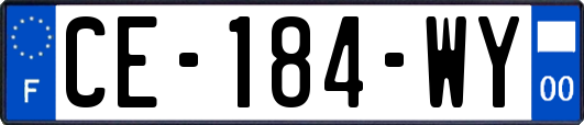 CE-184-WY