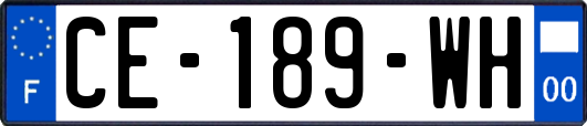 CE-189-WH