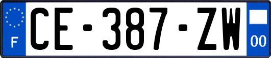 CE-387-ZW