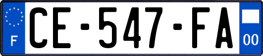 CE-547-FA