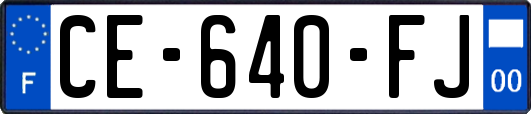 CE-640-FJ