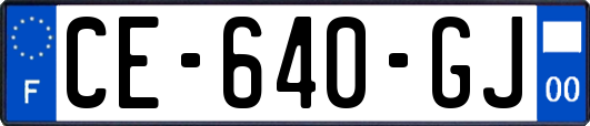 CE-640-GJ