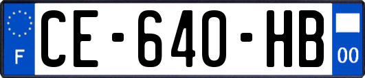 CE-640-HB