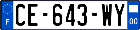 CE-643-WY