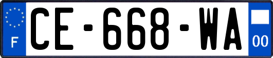 CE-668-WA