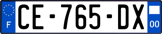 CE-765-DX