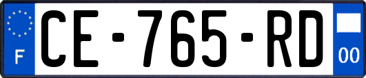 CE-765-RD