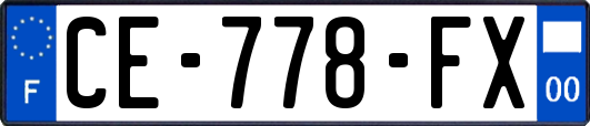 CE-778-FX