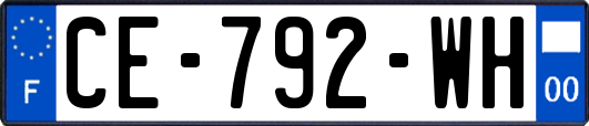 CE-792-WH