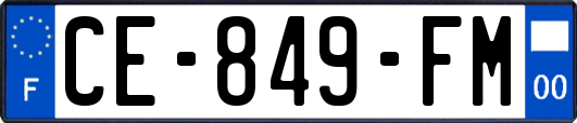 CE-849-FM