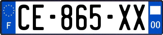 CE-865-XX