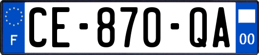 CE-870-QA