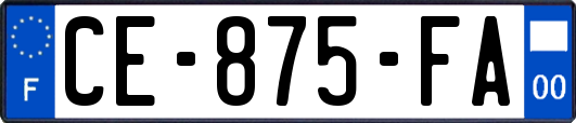 CE-875-FA