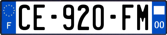 CE-920-FM