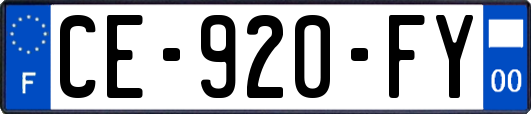CE-920-FY