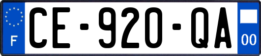 CE-920-QA