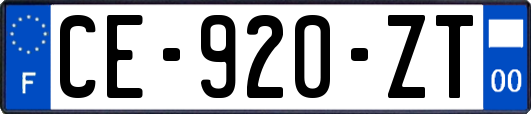 CE-920-ZT