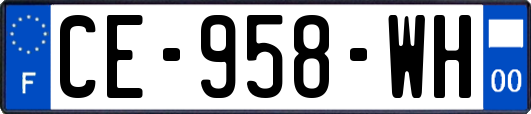 CE-958-WH