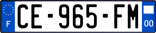 CE-965-FM