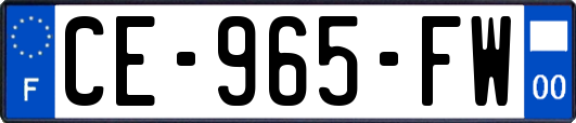 CE-965-FW