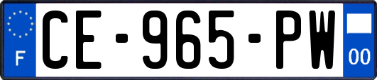 CE-965-PW