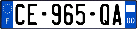 CE-965-QA