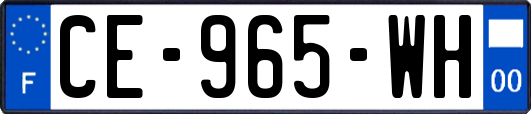 CE-965-WH