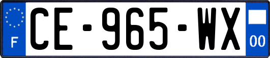 CE-965-WX