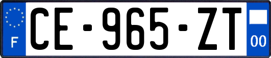 CE-965-ZT