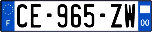 CE-965-ZW