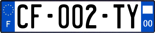 CF-002-TY