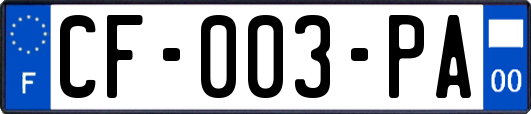 CF-003-PA