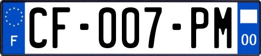 CF-007-PM