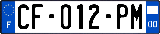 CF-012-PM