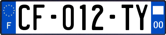 CF-012-TY