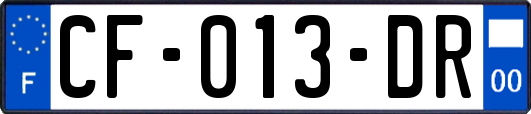 CF-013-DR