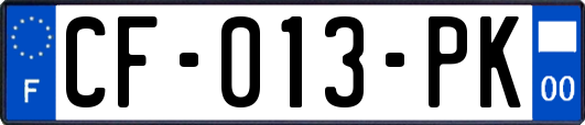 CF-013-PK