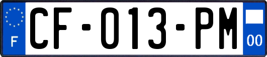 CF-013-PM