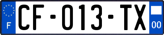 CF-013-TX