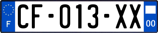 CF-013-XX