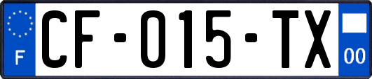 CF-015-TX