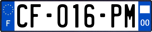 CF-016-PM