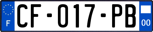CF-017-PB