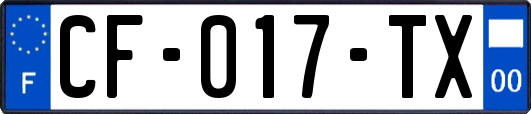 CF-017-TX