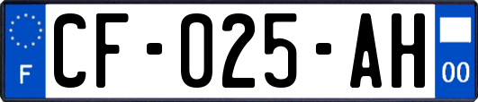 CF-025-AH