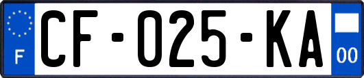 CF-025-KA