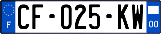 CF-025-KW