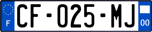 CF-025-MJ